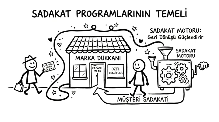 The basis of loyalty programmes: the brand store, the loyalty card, and the loyalty engine that strengthens the return